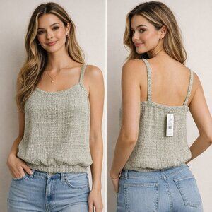 NWT Ann Taylor loft elastic waist tank -  small